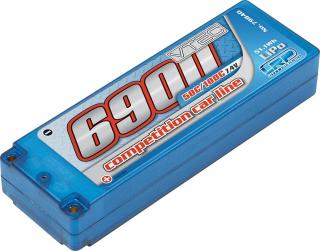 LRP - LiPo 6900 Competition Car Line HARDCASE - 7.4V - 50C/100C
