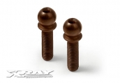KULOVÝ KLOUBEK S KONCOVKOU SE ZÁVITEM 8mm - OCEL (2)