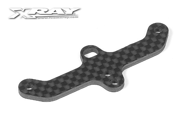 XRAY UHLÍKOVÝ DRŽÁK PODÉLNÉHO TLUMIČE - 2.5MM (1KS)