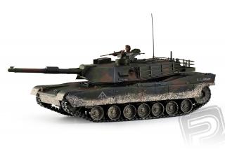 M1A1 Abrams 1:16 RC tank 2.4GHz, patinovaný