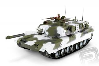 M1A1 Abrams 1:16 RC tank 2.4GHz - zimní verze