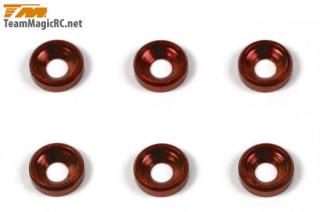 Konické Al podložky 3 mm (6ks)