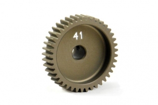 NARROW ALU PINION GEAR - HARD COATED 41T / 64