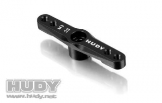 ALU THROTTLE SERVO HORN - KO PROPO,JR,SANWA,AIRTR.- 23T (M3 THREAD)