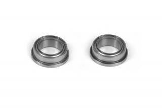 KULIČKOVÉ LOŽISKO 1/4" x 3/8" x 1/8" S FLANŽÍ (2KS)