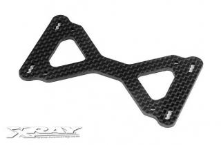 X10 GRAPHITE 2.5MM ARM MOUNT PLATE 