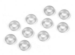 SILIKONOVÉ TĚSNÍCÍ KROUŽKY 3x2MM (10)