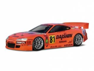 NISSAN SILVIA GT karoserie, čirá (200mm)